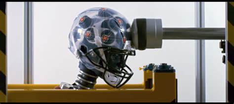 football helmet impact test results|should helmet break on impact.